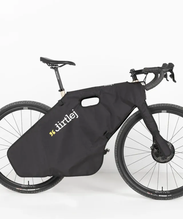 dirtlej bikeprotection bikewrap gravel sykkeltrekk polstret