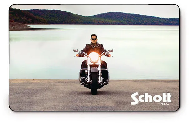 Schott NYC gavekort e-post valgfri sum motorsykkel