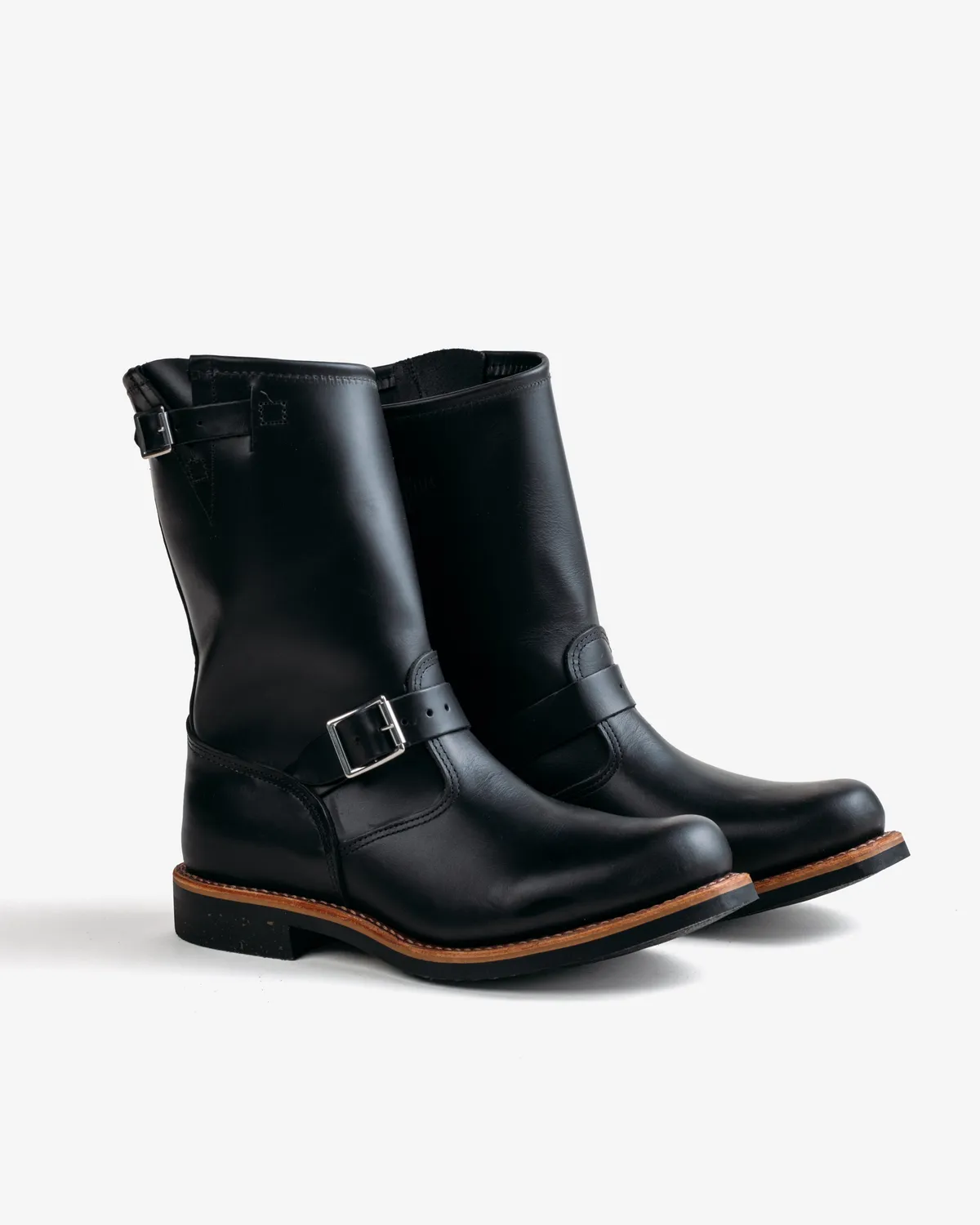 Schott NYC BT54 boots svart skinn