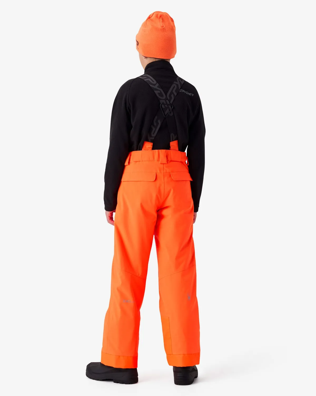 Spyder Propulsion skibukse barn fusion orange vanntett