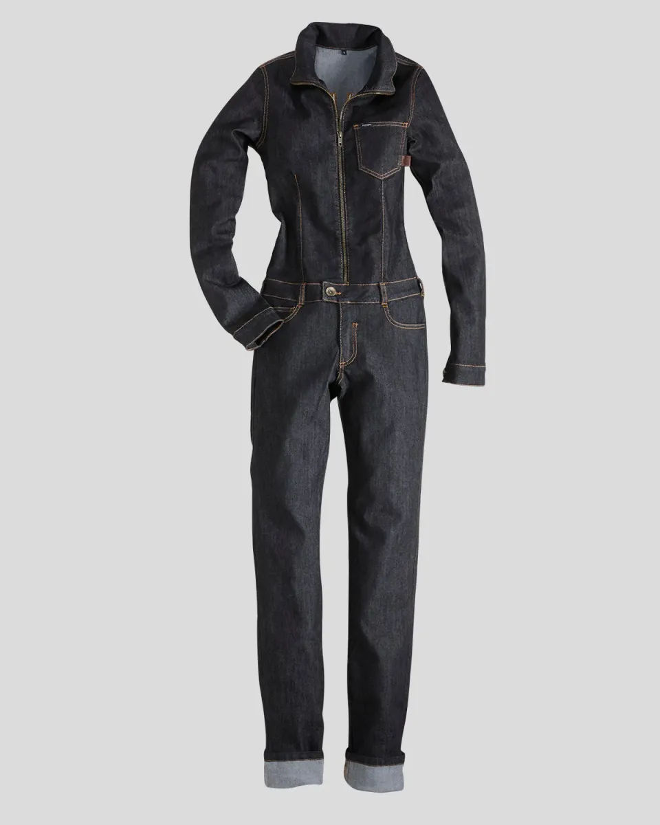 Rokker Overall Women kjeledress XS-S raw denim