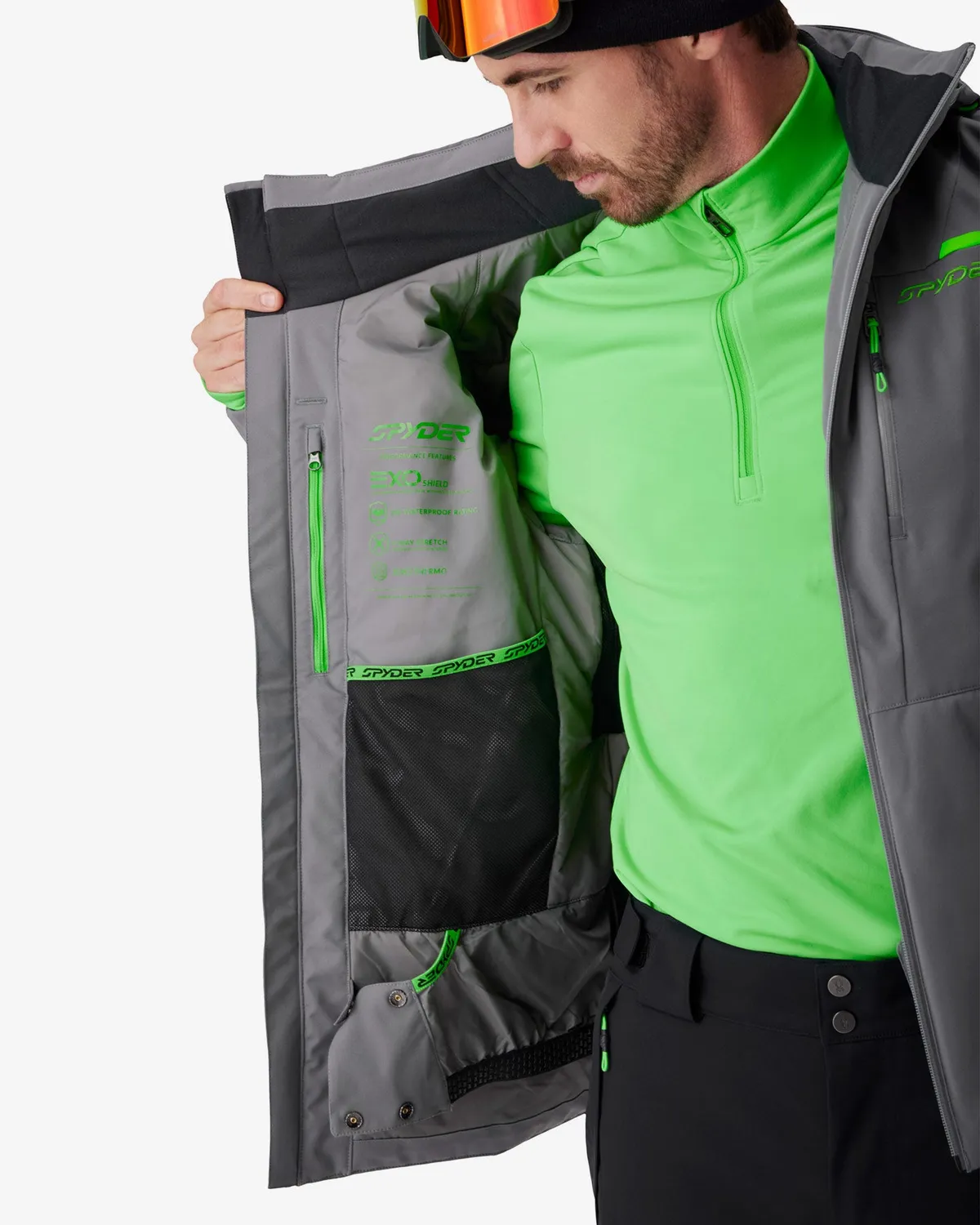 Spyder Chambers skijakke herre storm 20K vanntett