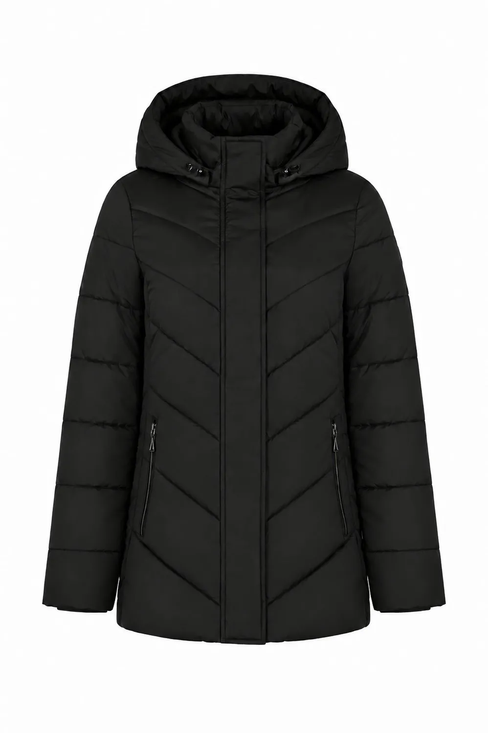 Windfield Karola vinterjakke dame svart polyester