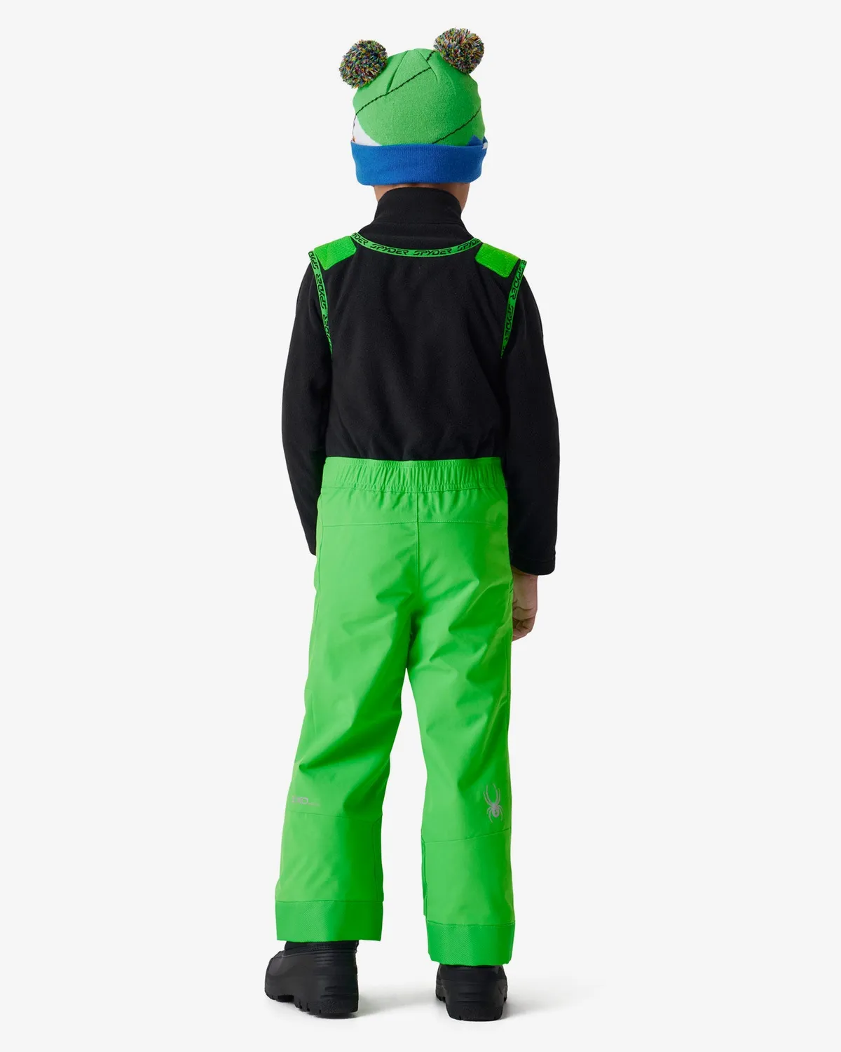 Spyder Little Kids Expedition skibukse strobe green 10K