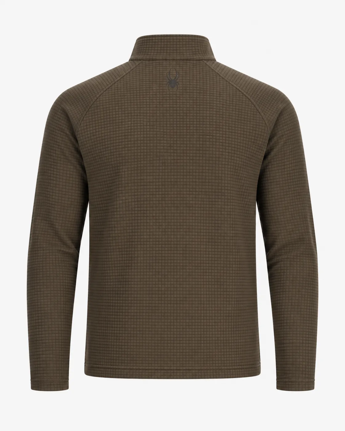 Spyder Cut & Sew herre fleecegenser military – grid