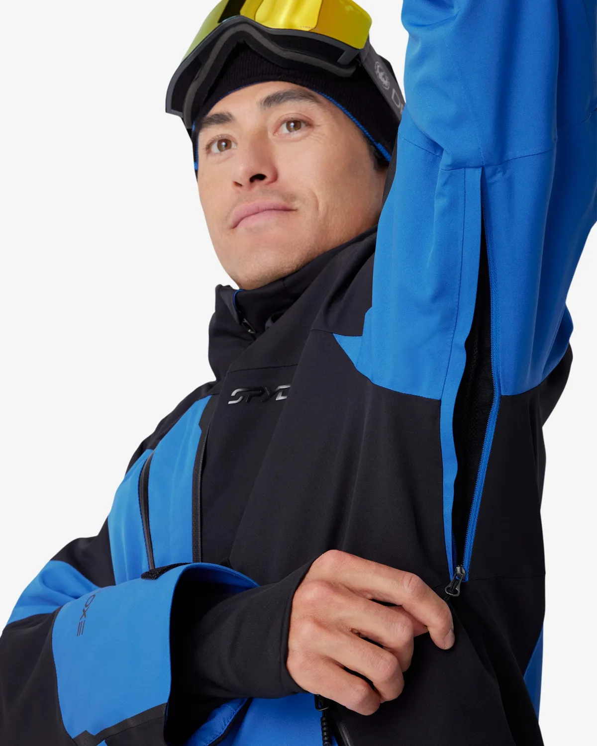 Spyder Leader skijakke herre Bold Blue 30K
