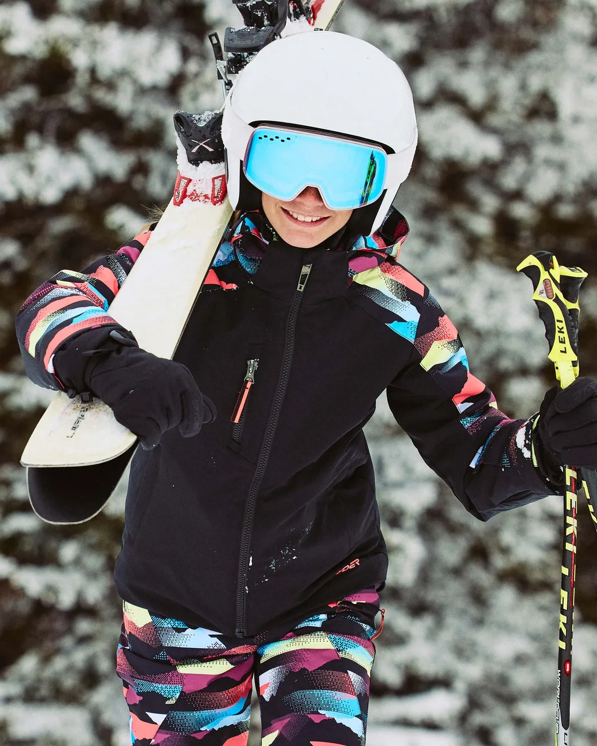 Spyder Mila Jacket skijakke jente svart 10K