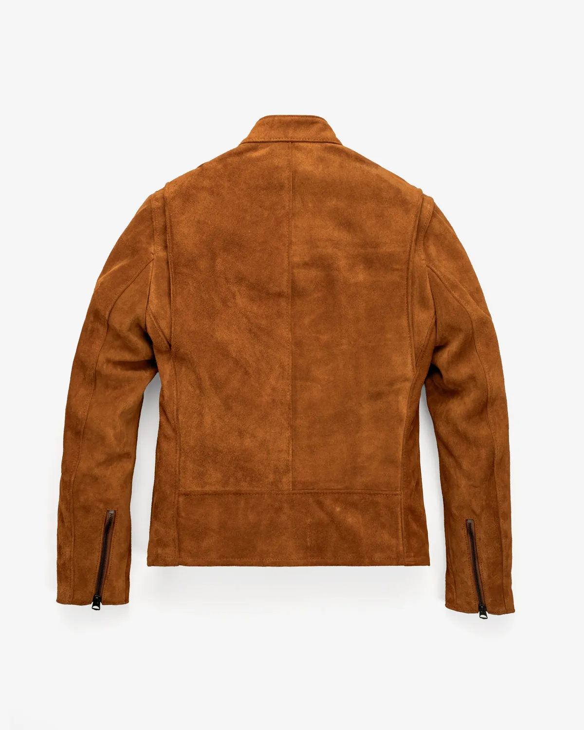 Schott NYC 341 café racer skinnjakke tobacco – semsket