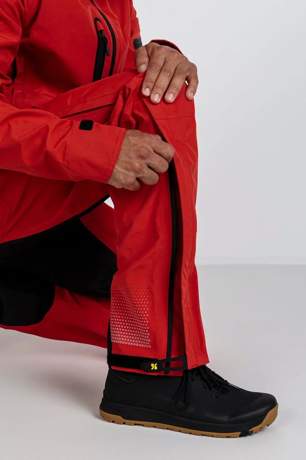 dirtlej dirtsuit core edition v6.1 sykkeldress chili sort