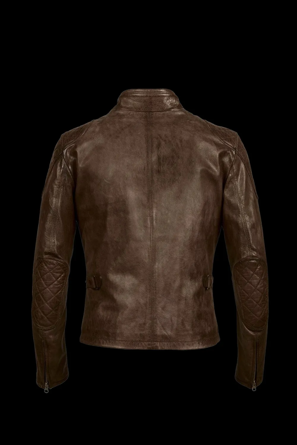 Matchless Osborne Quilted blouson antique brown skinn