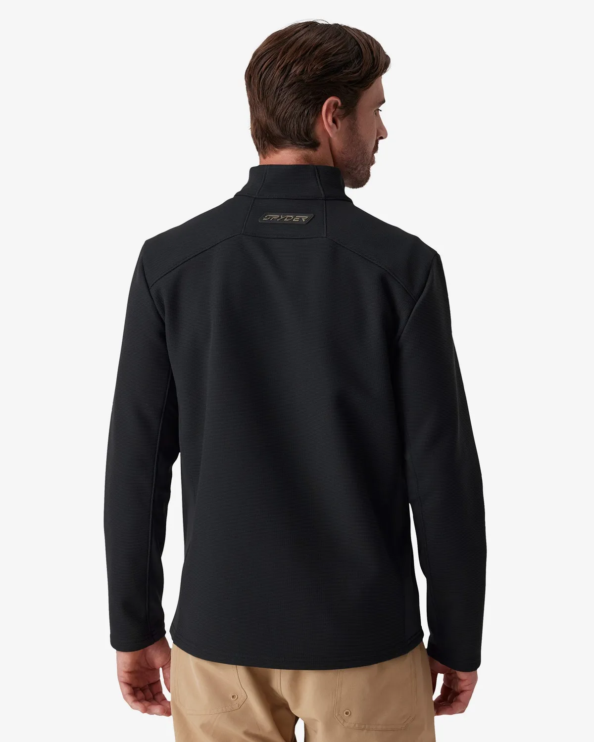 Spyder Bandit Sweater fleecejakke herre svart stretch