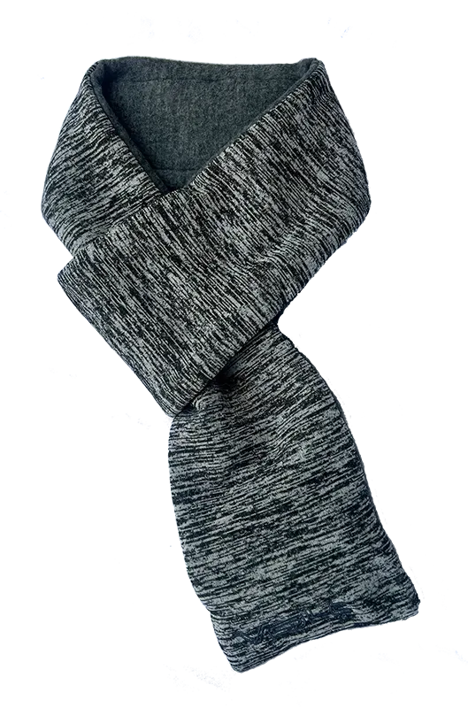 VoltHeat varmeskjerf 5V grått fleece