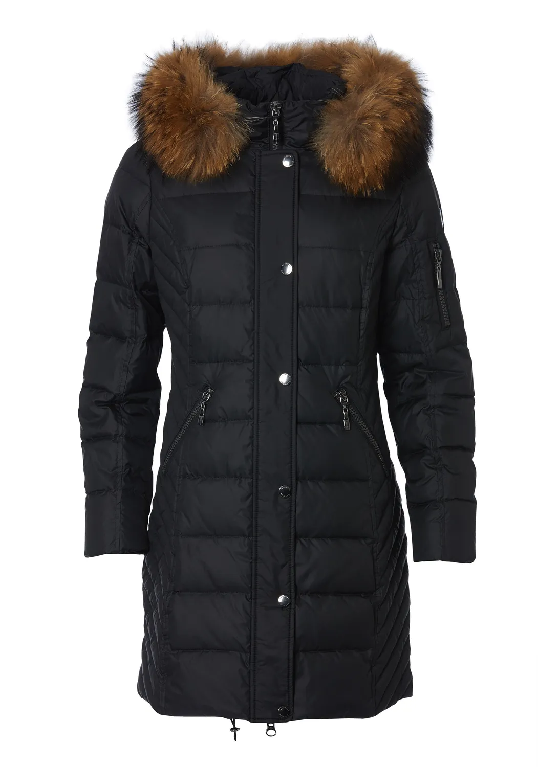 Windfield Alfa R dunjakke dame svart 90% dun