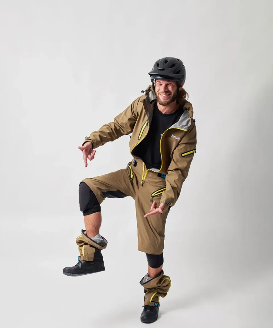 dirtlej dirtsuit core edition sykkeldress vindtett