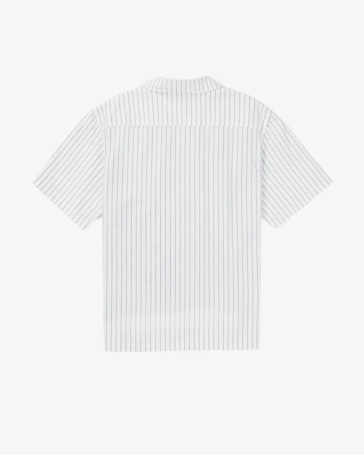 Schott NYC SH2412 skjorte hvit – stripet quarter-zip