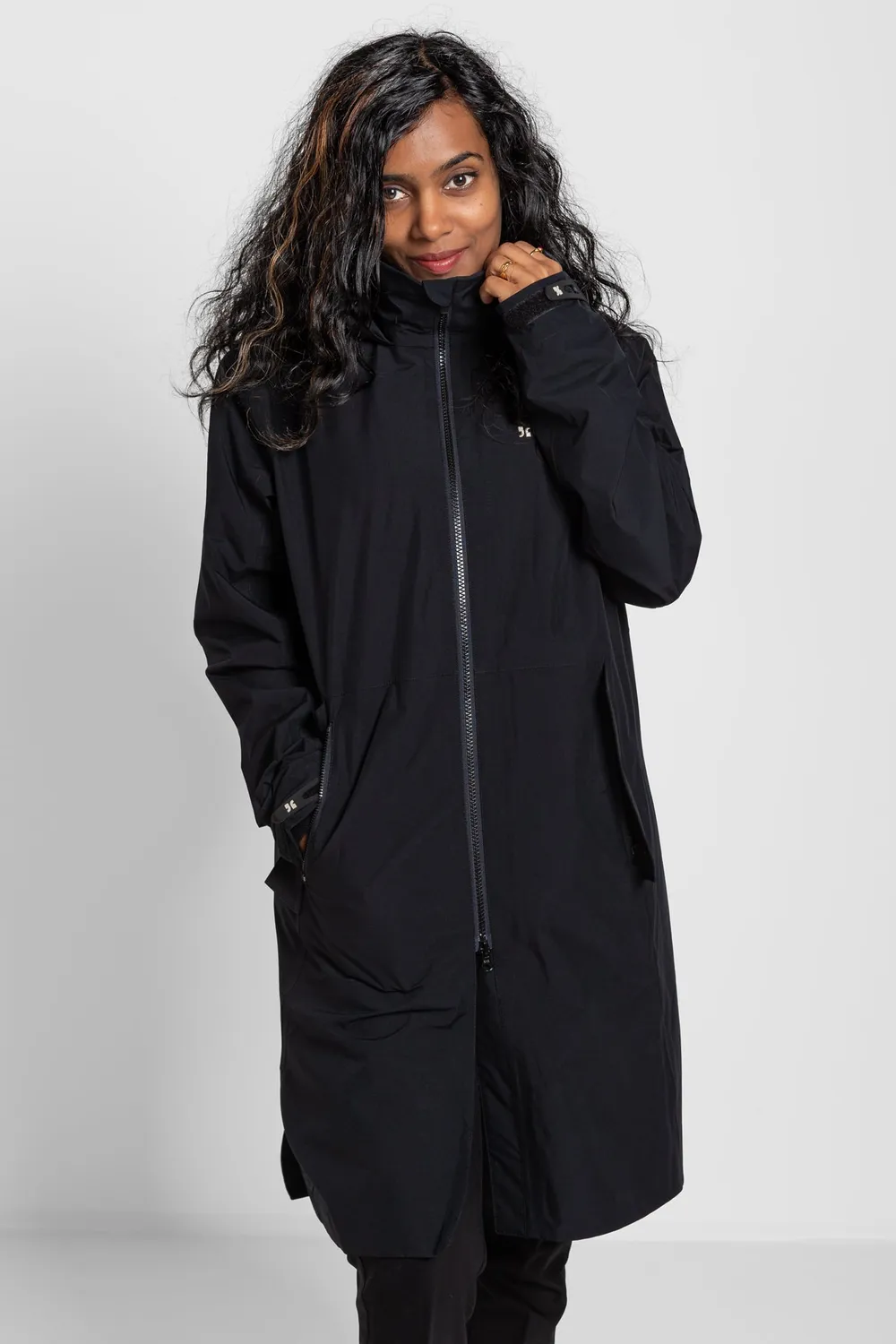 dirtlej weathershield regnjakke 3-i-1 svart fleece
