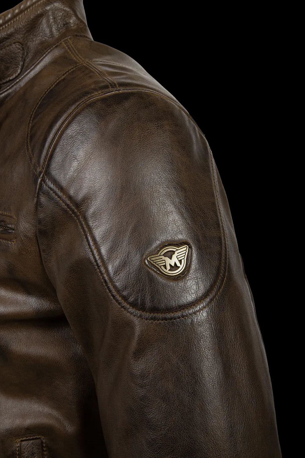 Matchless Osborne Blouson skinnjakke antique brown