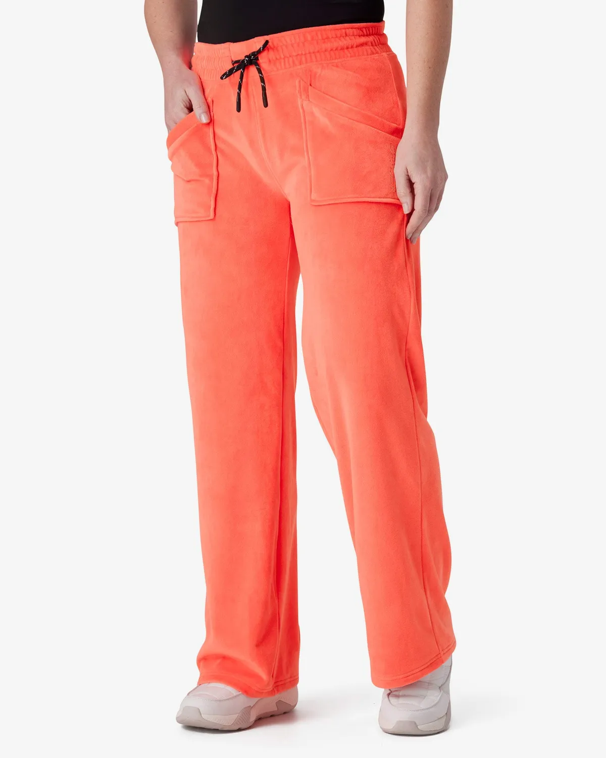 Spyder Shimmer velurbukse dame coral avslappet