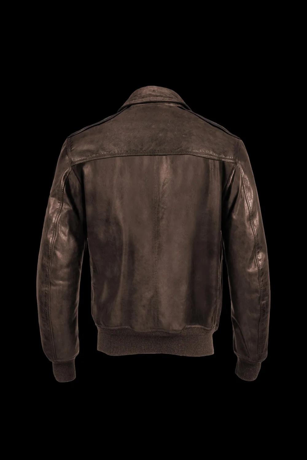 Matchless British Bomber skinnjakke RAF-burnt nubuck