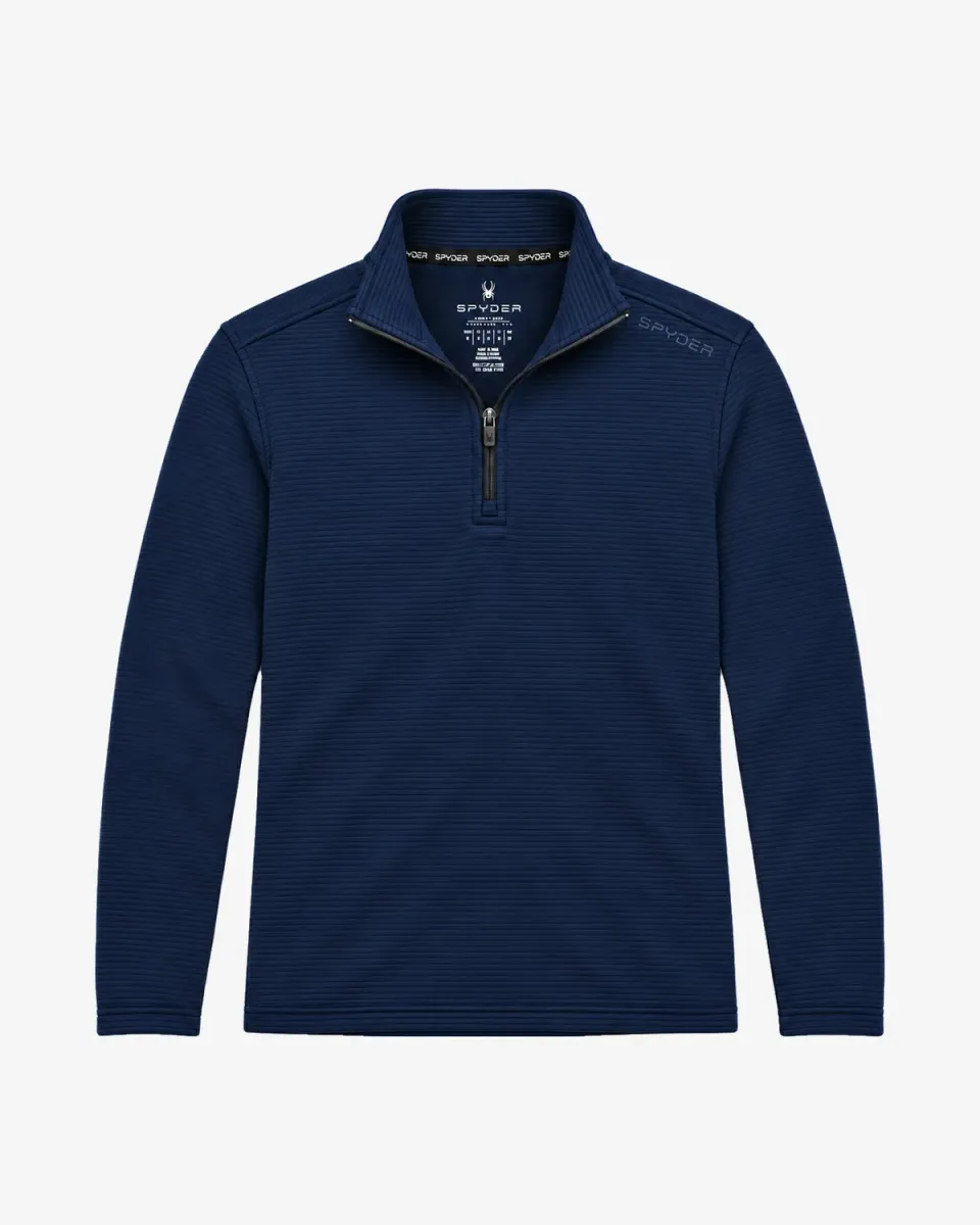 Spyder Cut & Sew Quarter-Zip fleecegenser navy 250gsm