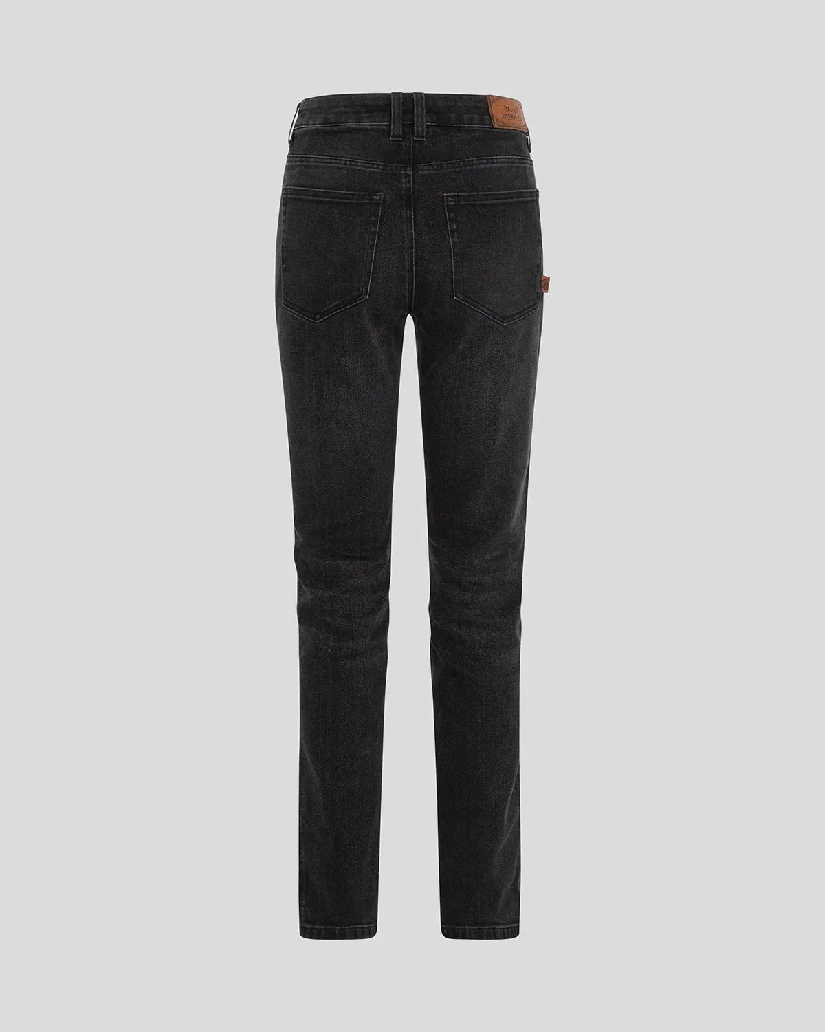 Rokker Rokkertech Mid Straight motorsykkeljeans svart AA