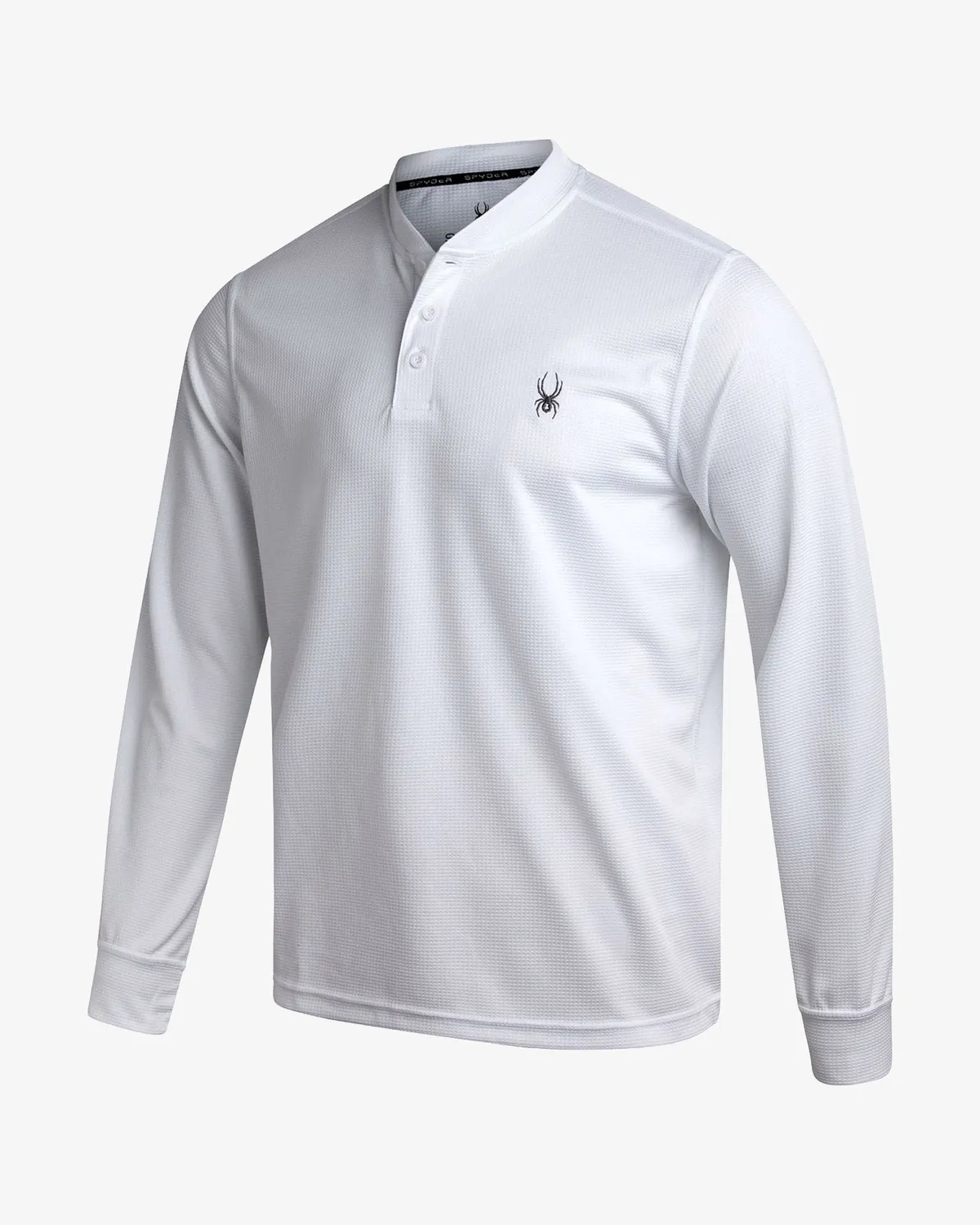 Spyder Thermal Henley langermet trøye herre hvit