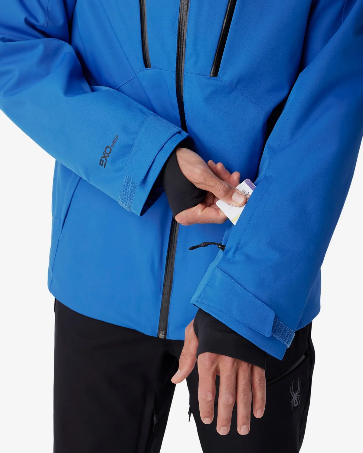 Spyder Rival skijakke herre Bold Blue vanntett 20K