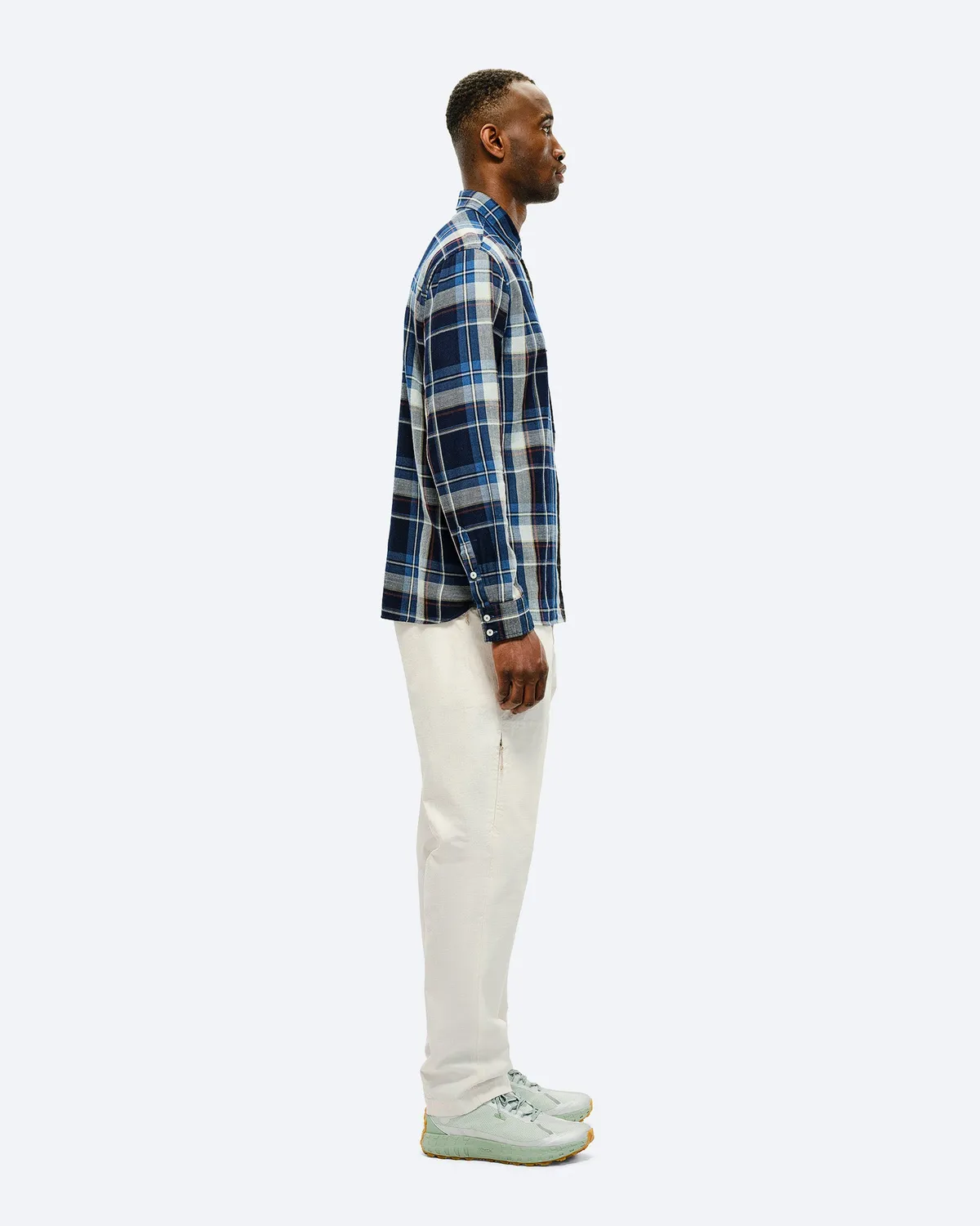 The Mountain Studio J-2 RS Mountain Ripstop chinos White Alyssum