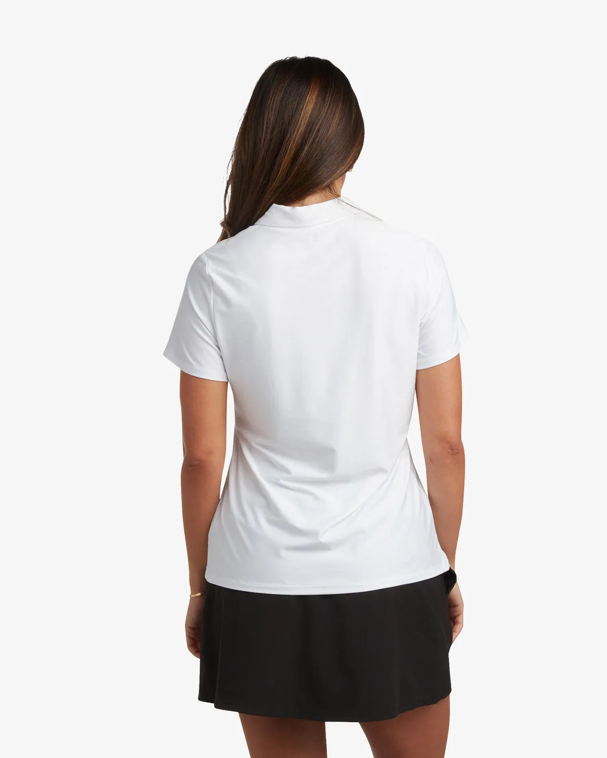 Spyder Weekender poloskjorte dame hvit stretch