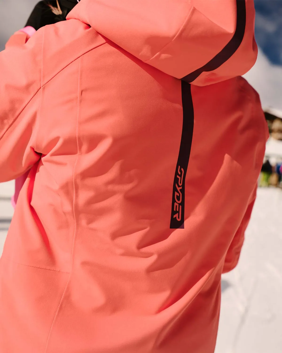 Spyder Temerity skijakke dame coral haze 20K