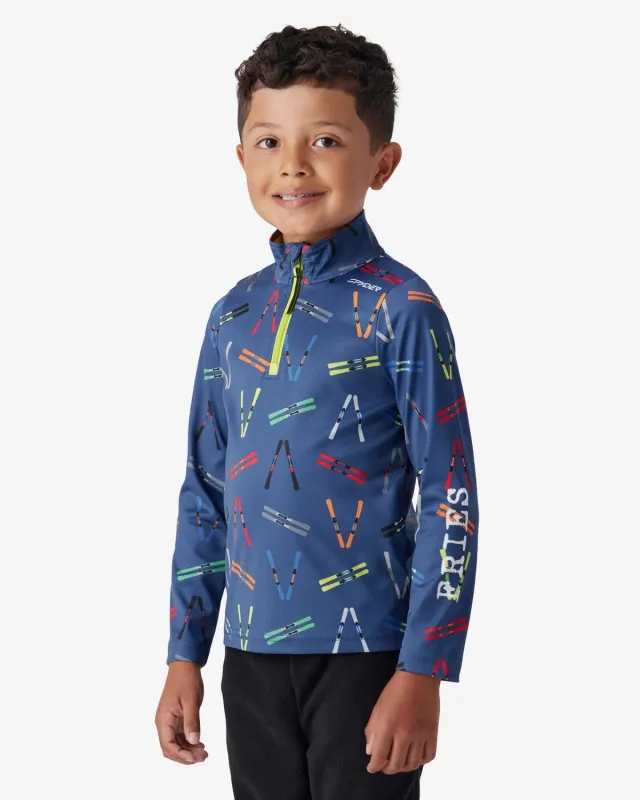 Spyder Challenge Quarter Zip genser barn UPF50+