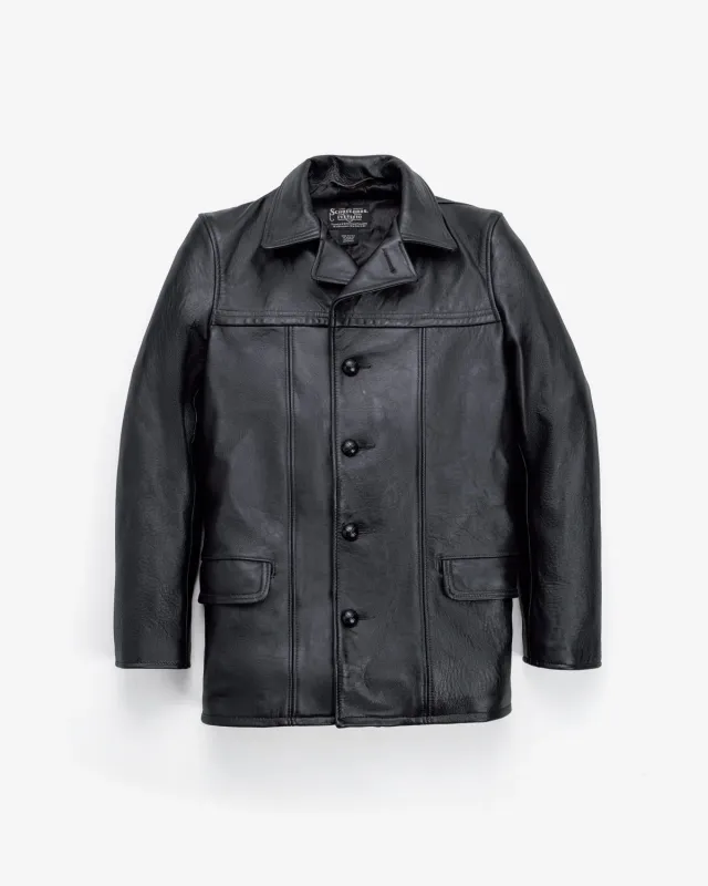 Schott NYC SP292 skinnjakke svart lammeskinn