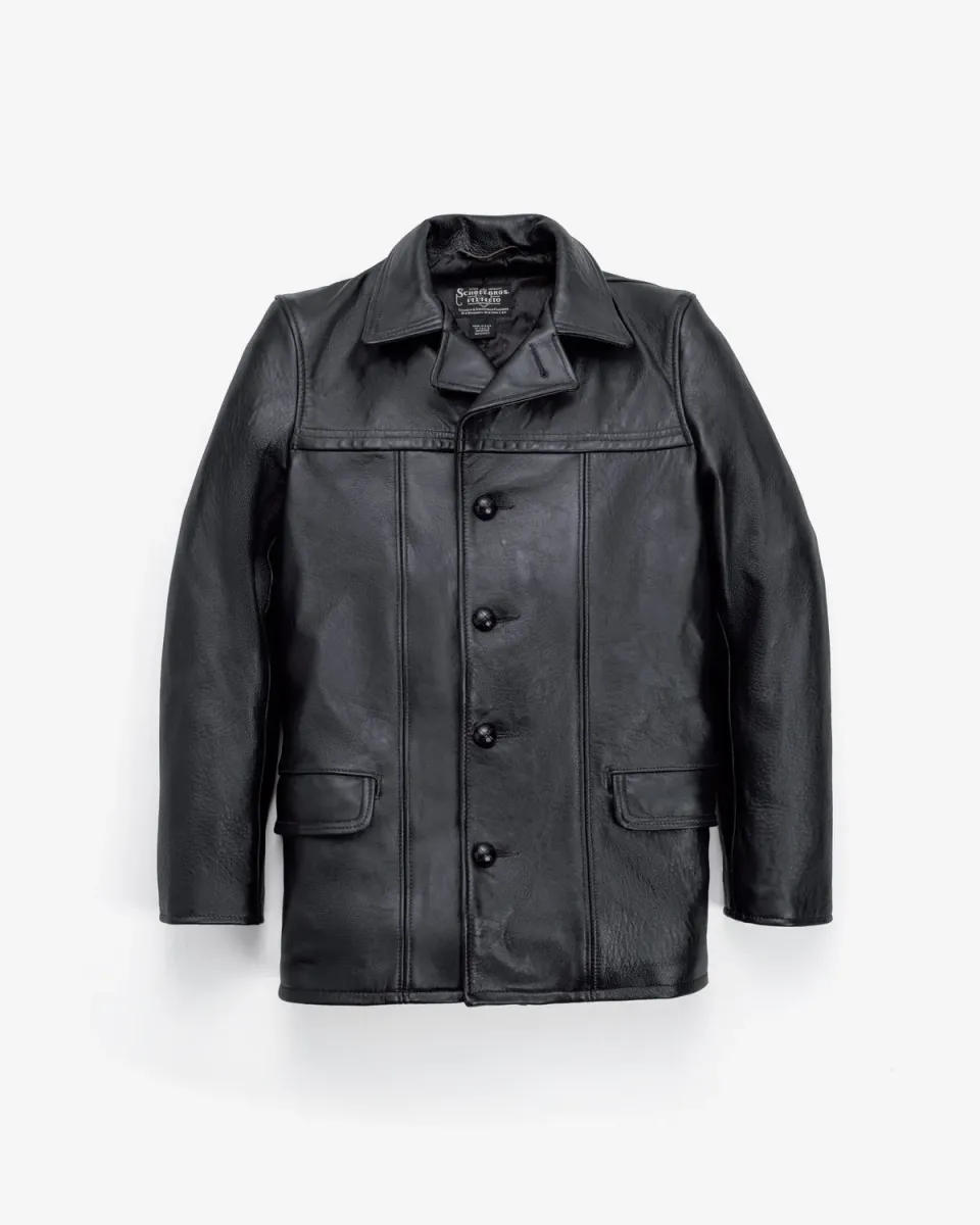 Schott NYC SP292 skinnjakke svart lammeskinn