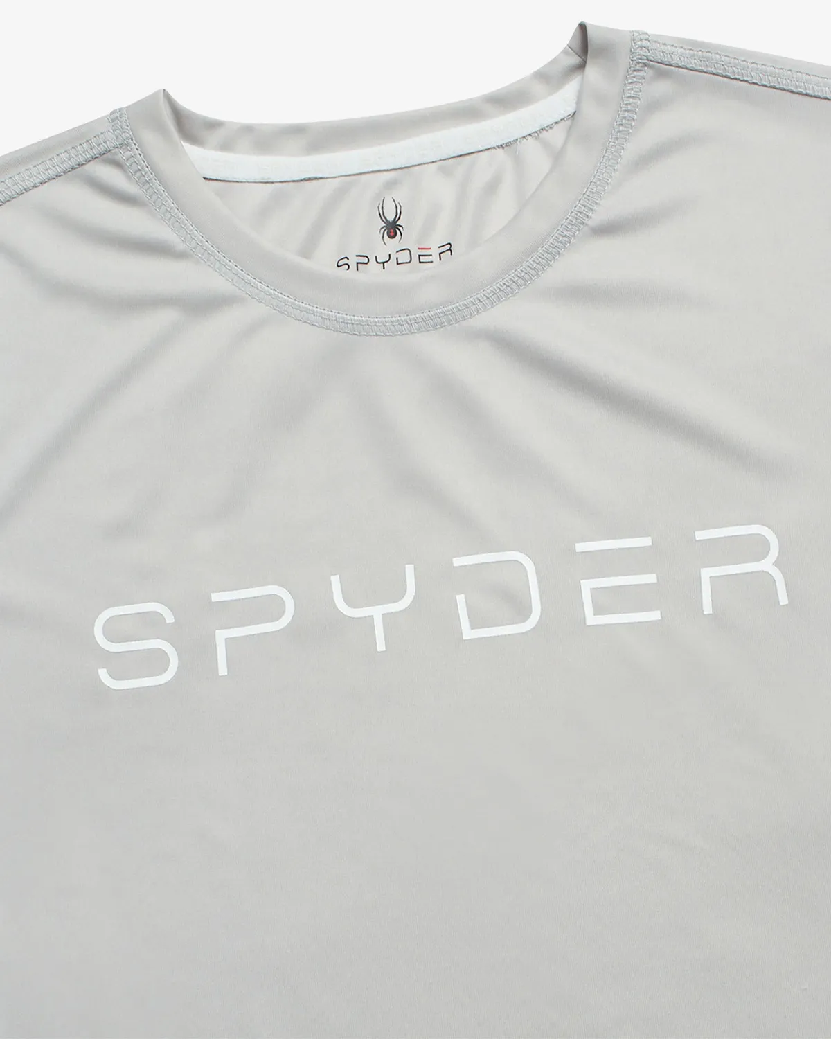 Spyder Short Sleeve t-skjorte grå UPF 50+