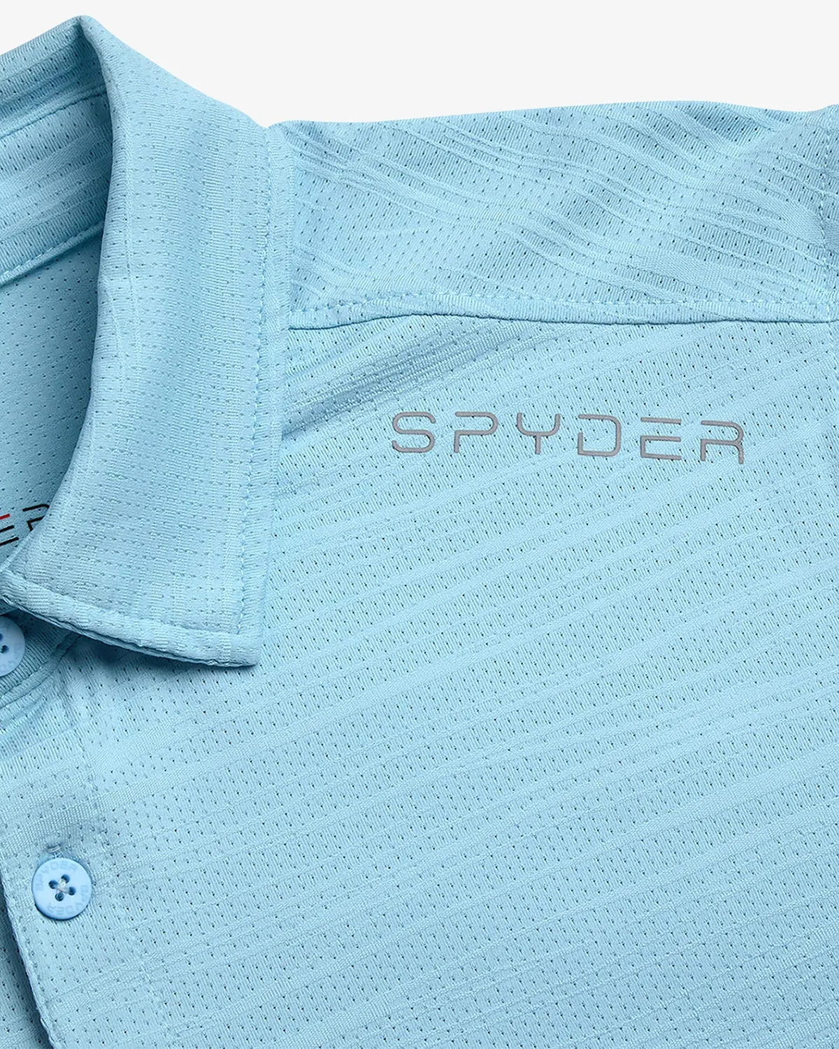 Spyder Jacquard polo blå herre