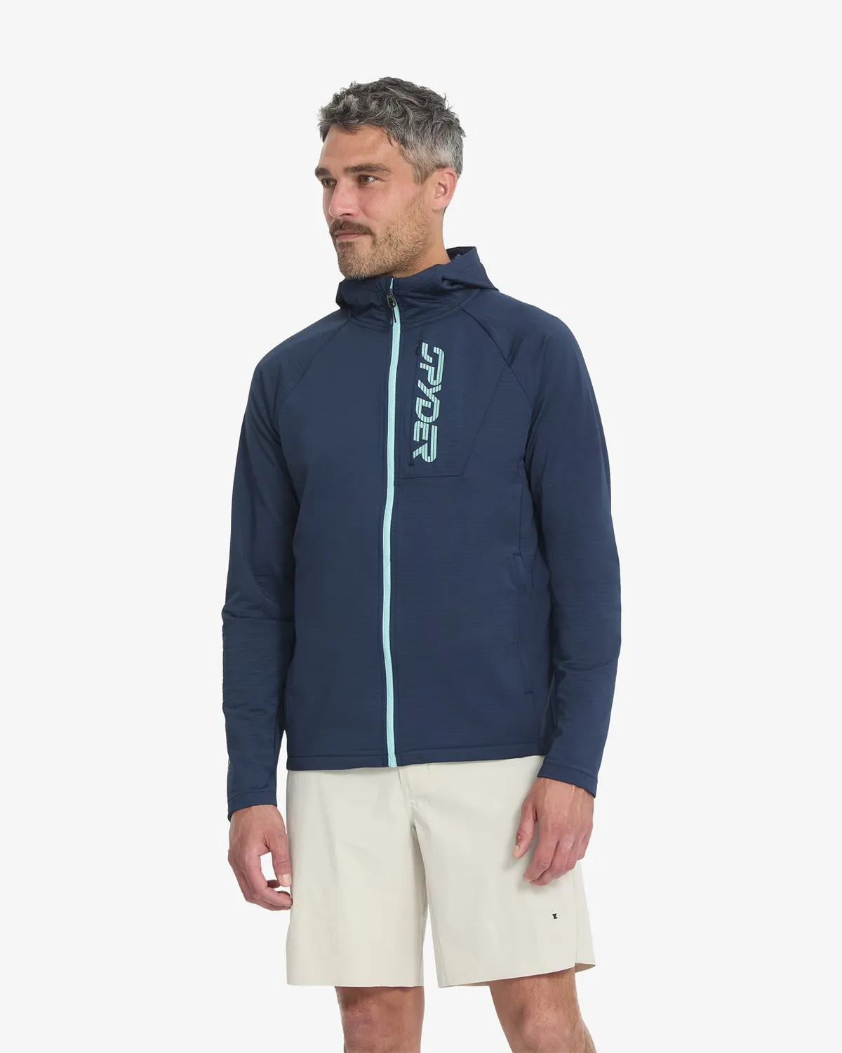 Spyder GridWeb fleece-hoodie svart lett isolasjon
