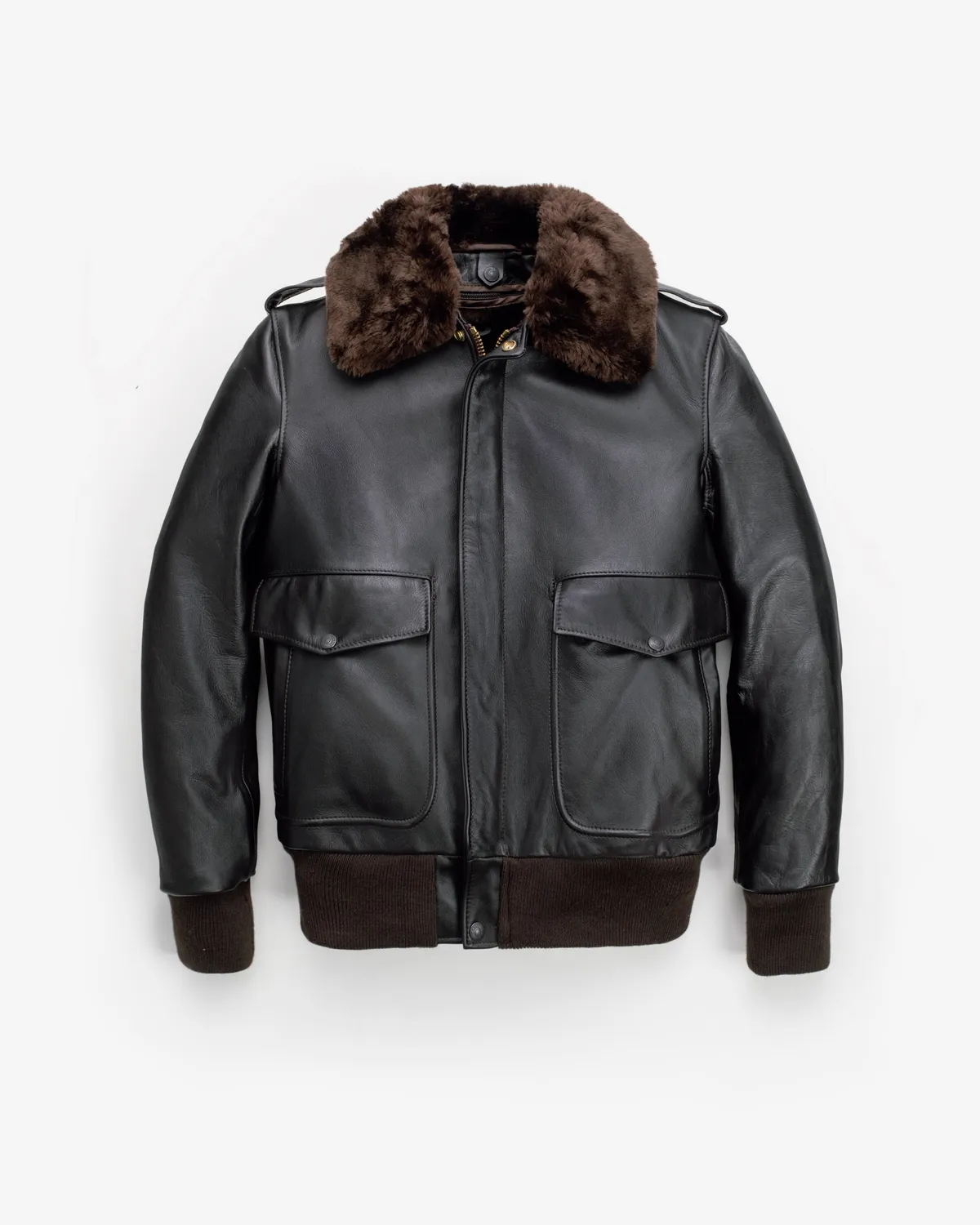 Schott NYC 184SM skinnjakke svart skinn