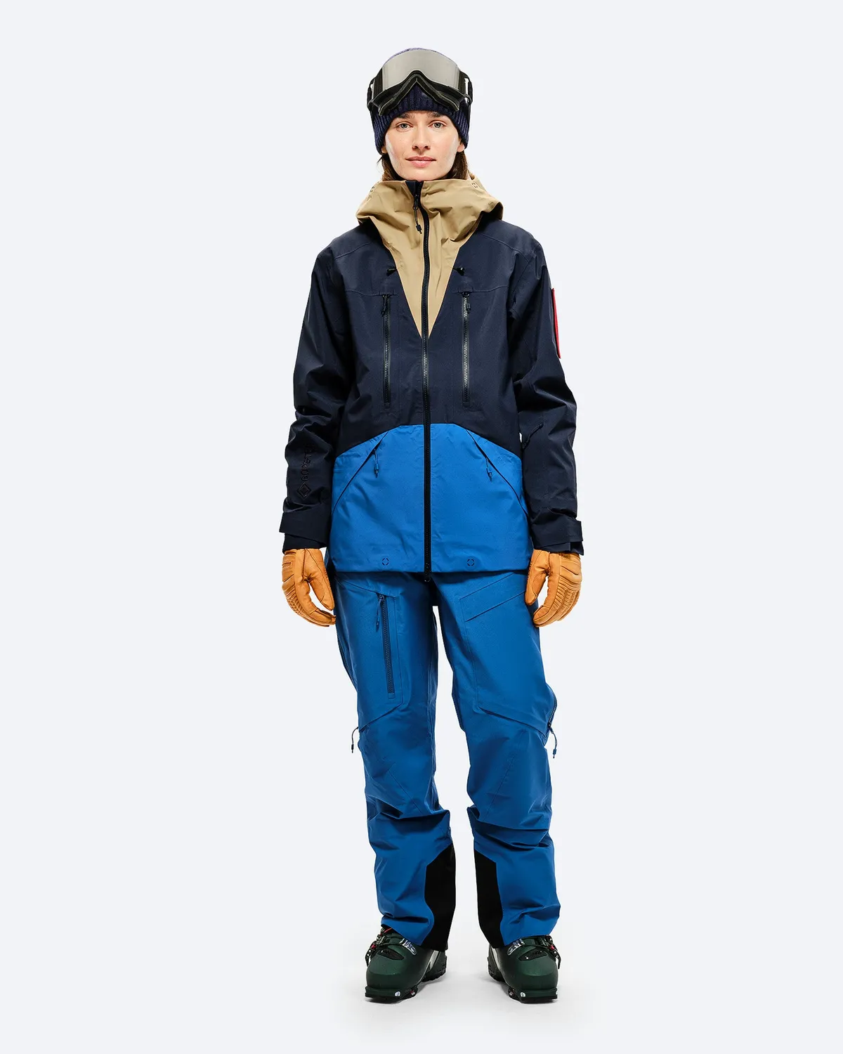 The Mountain Studio Y-1 PRO skallbukse Blue Quartz GORE-TEX