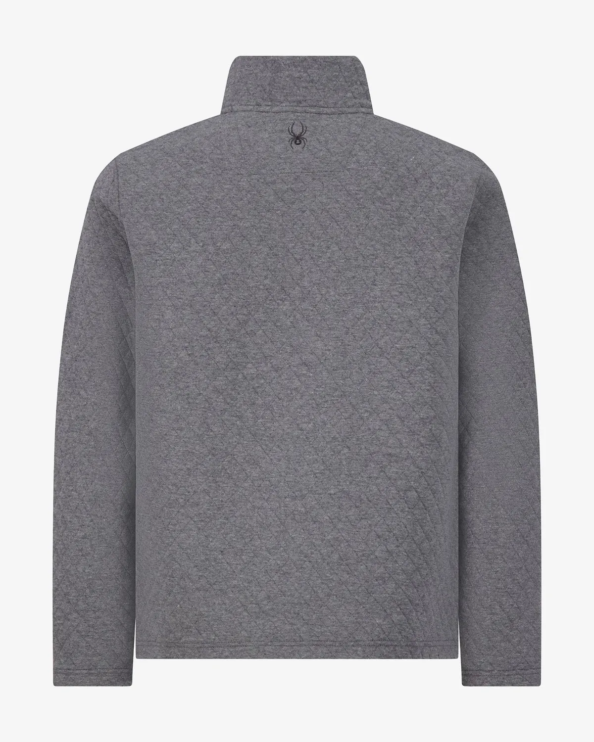 Spyder Diamond Quilt genser herre grå quarter zip
