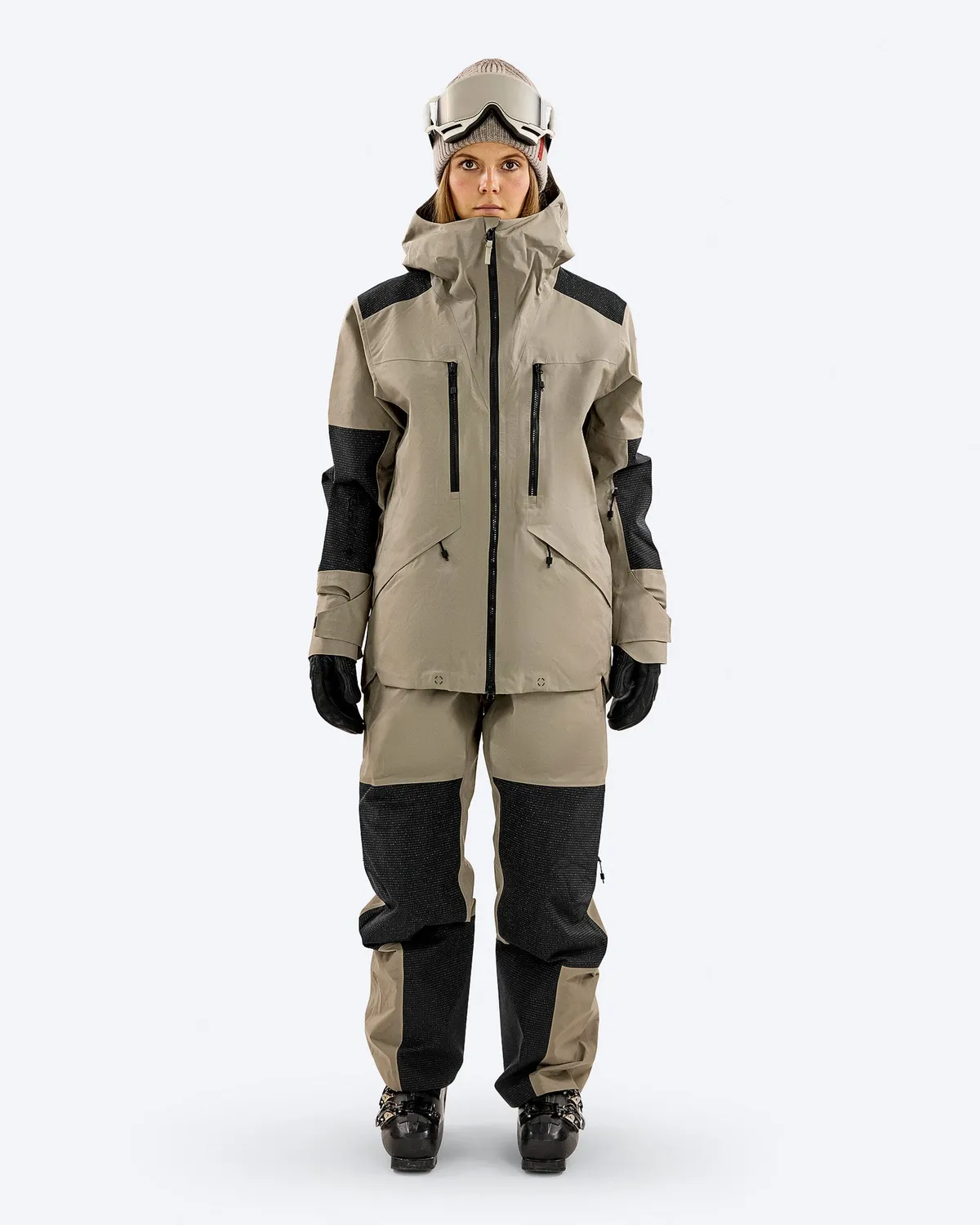 The Mountain Studio Z-7 PRO skalljakke herre Brindle Gore-Tex
