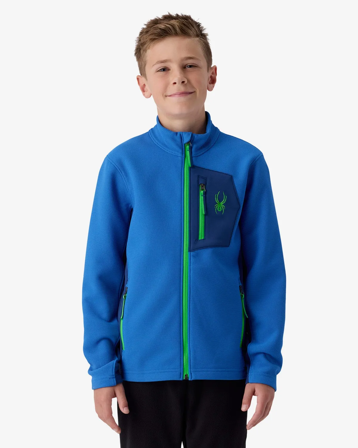 Spyder Bandit fleecejakke gutt strikkefleece
