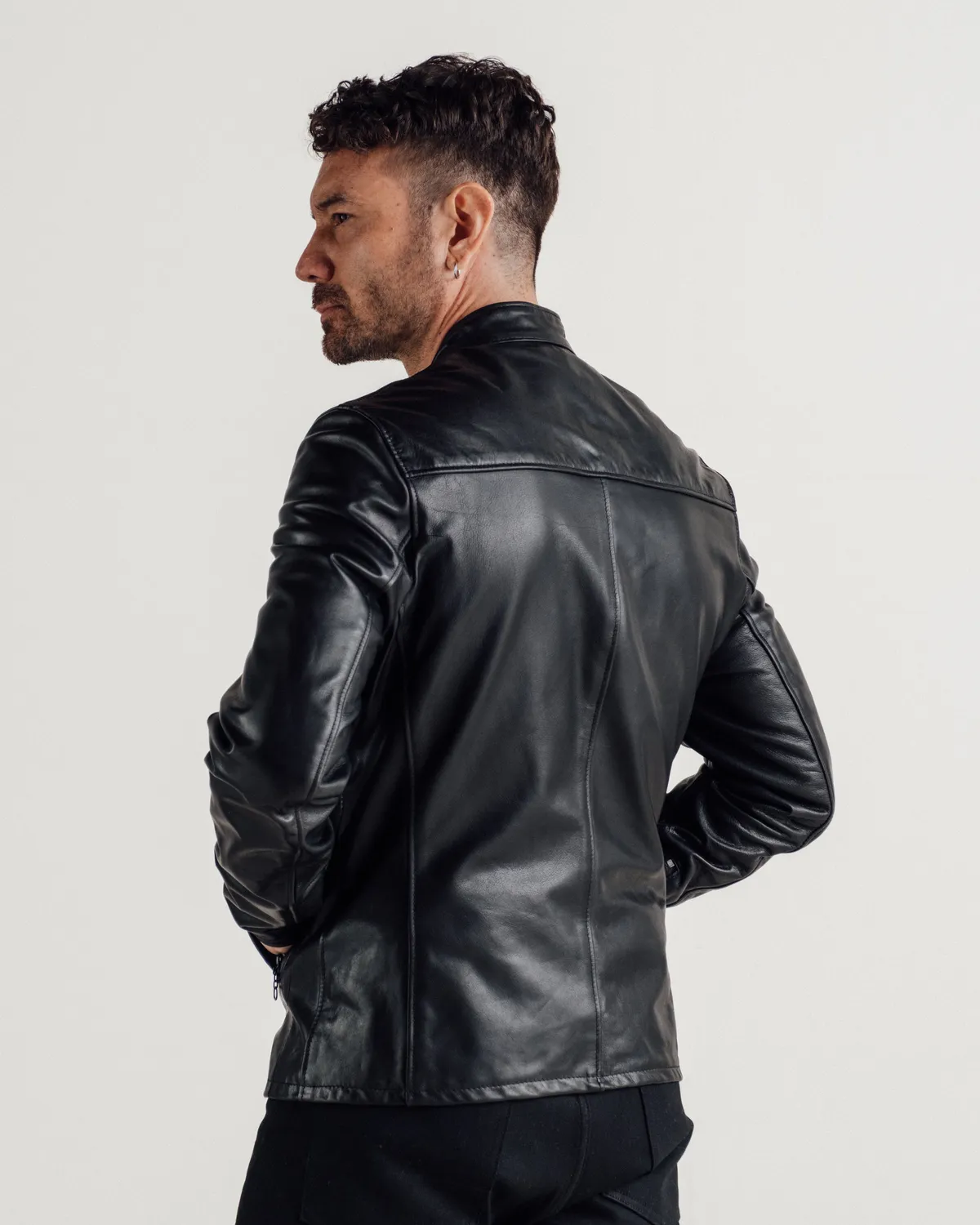 Schott NYC Perfecto P571 Mission skinnjakke svart