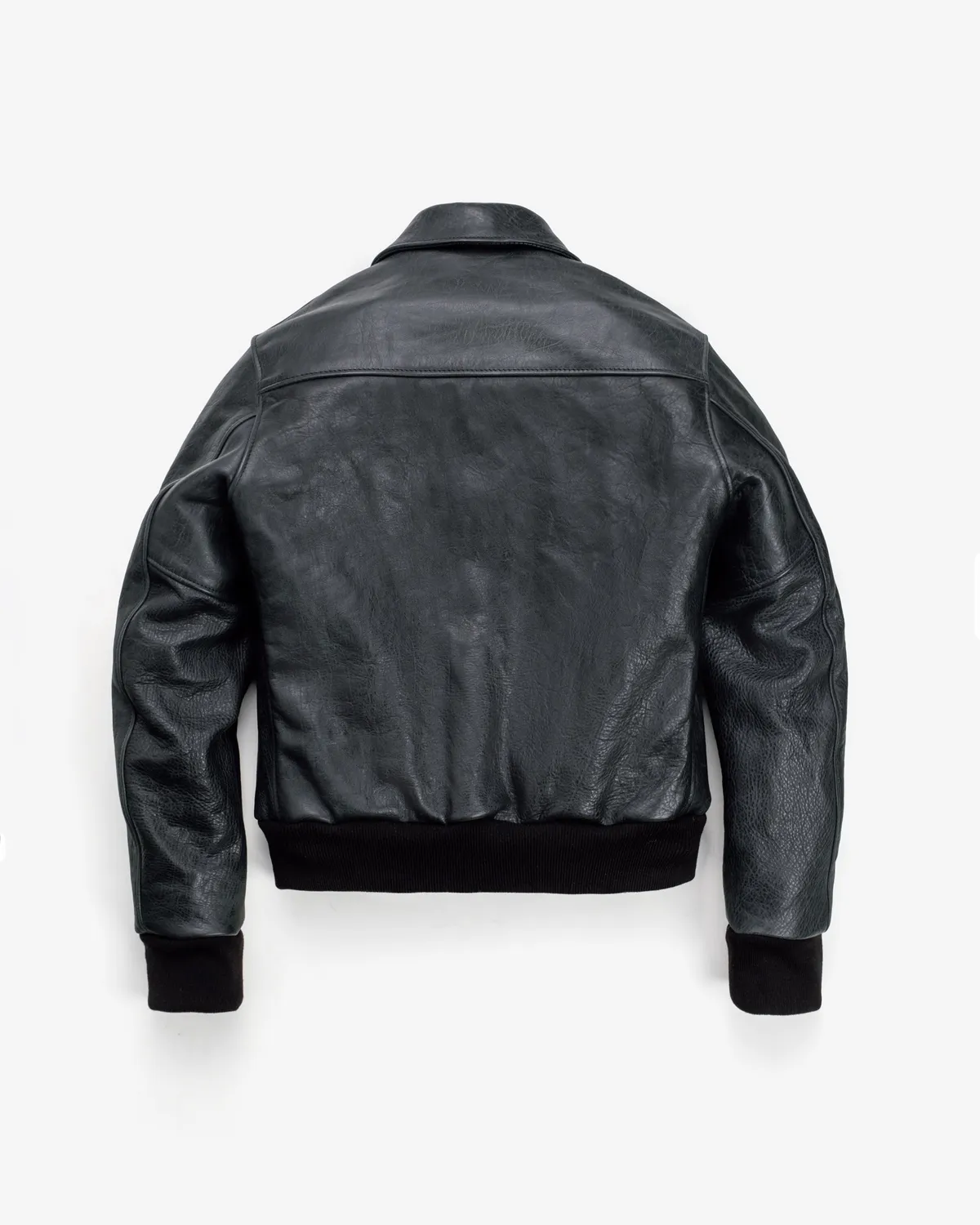 Schott NYC SP674H bomberjakke svart hesteskinn