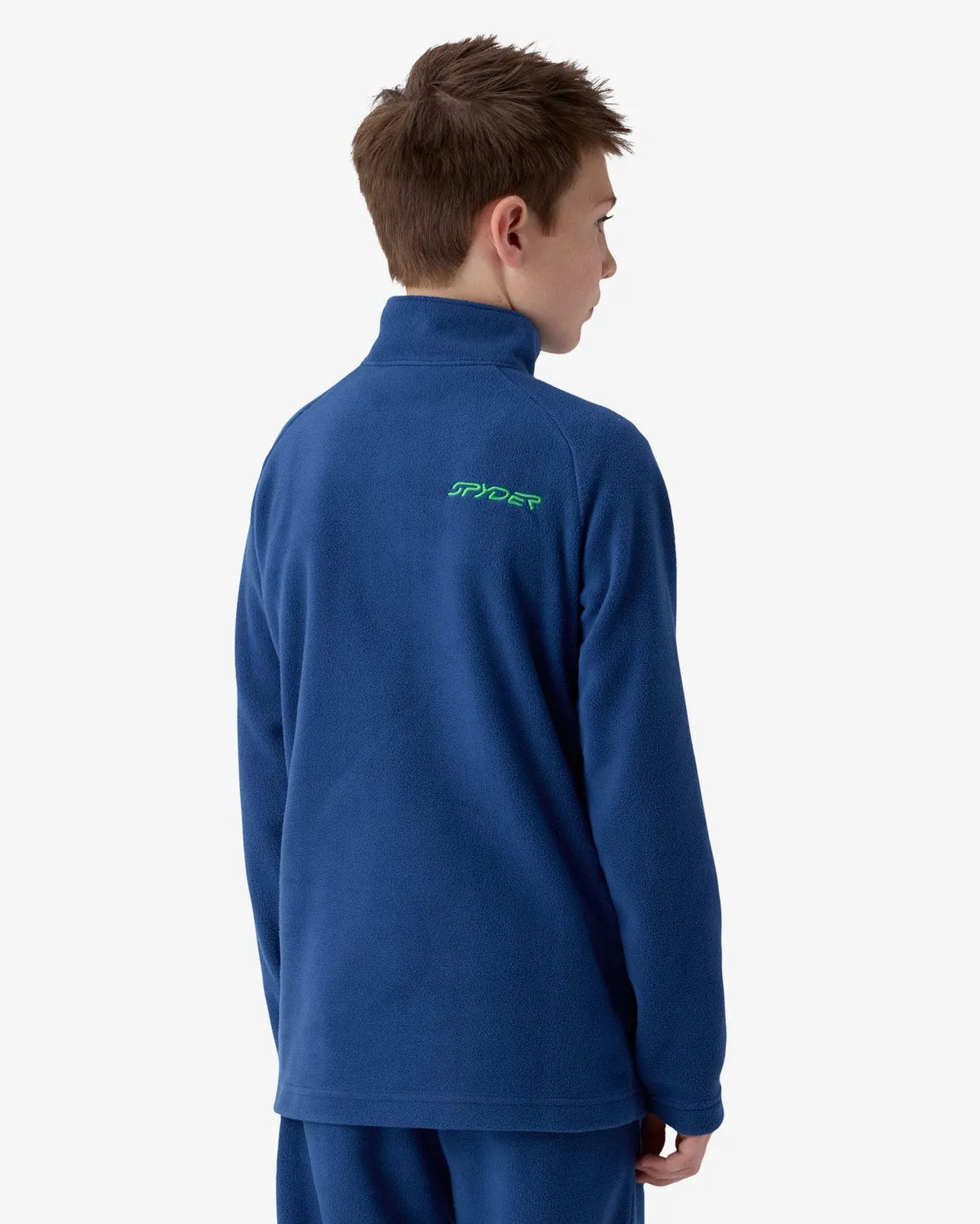 Spyder Speed Fleece genser barn Indigo half-zip
