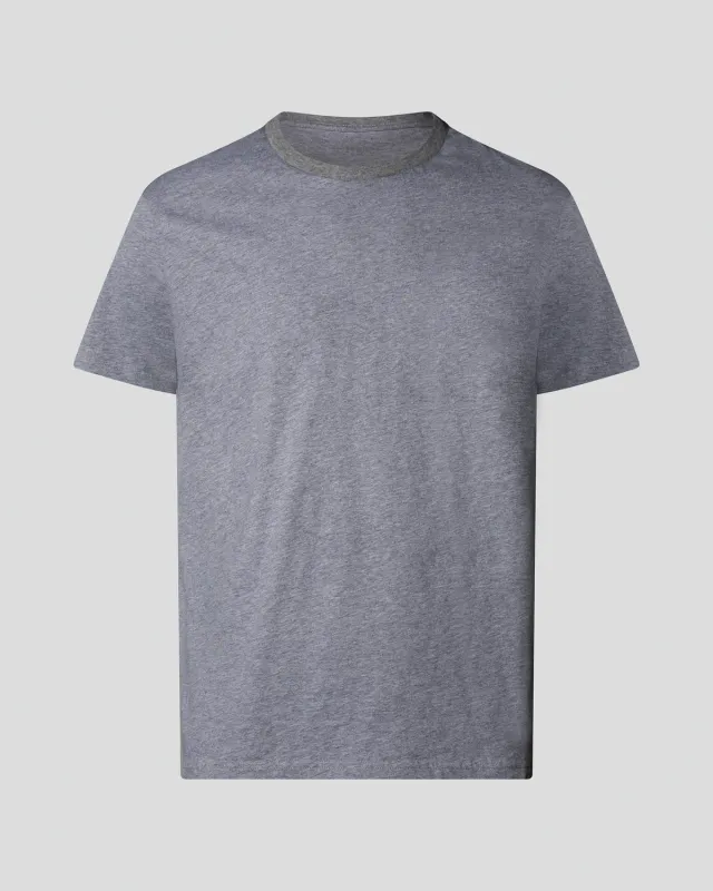 Rokker Basic T-Shirt motorsykkel t-skjorte grå herre