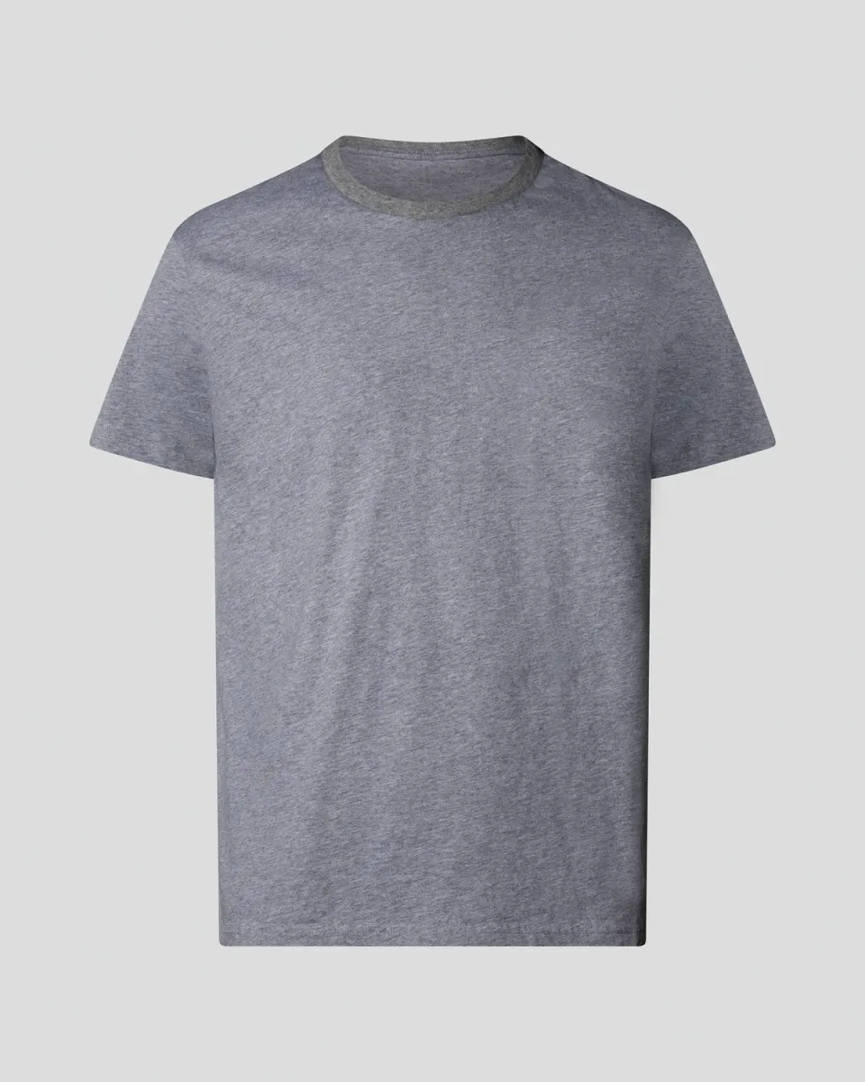 Rokker Basic T-Shirt motorsykkel t-skjorte grå herre