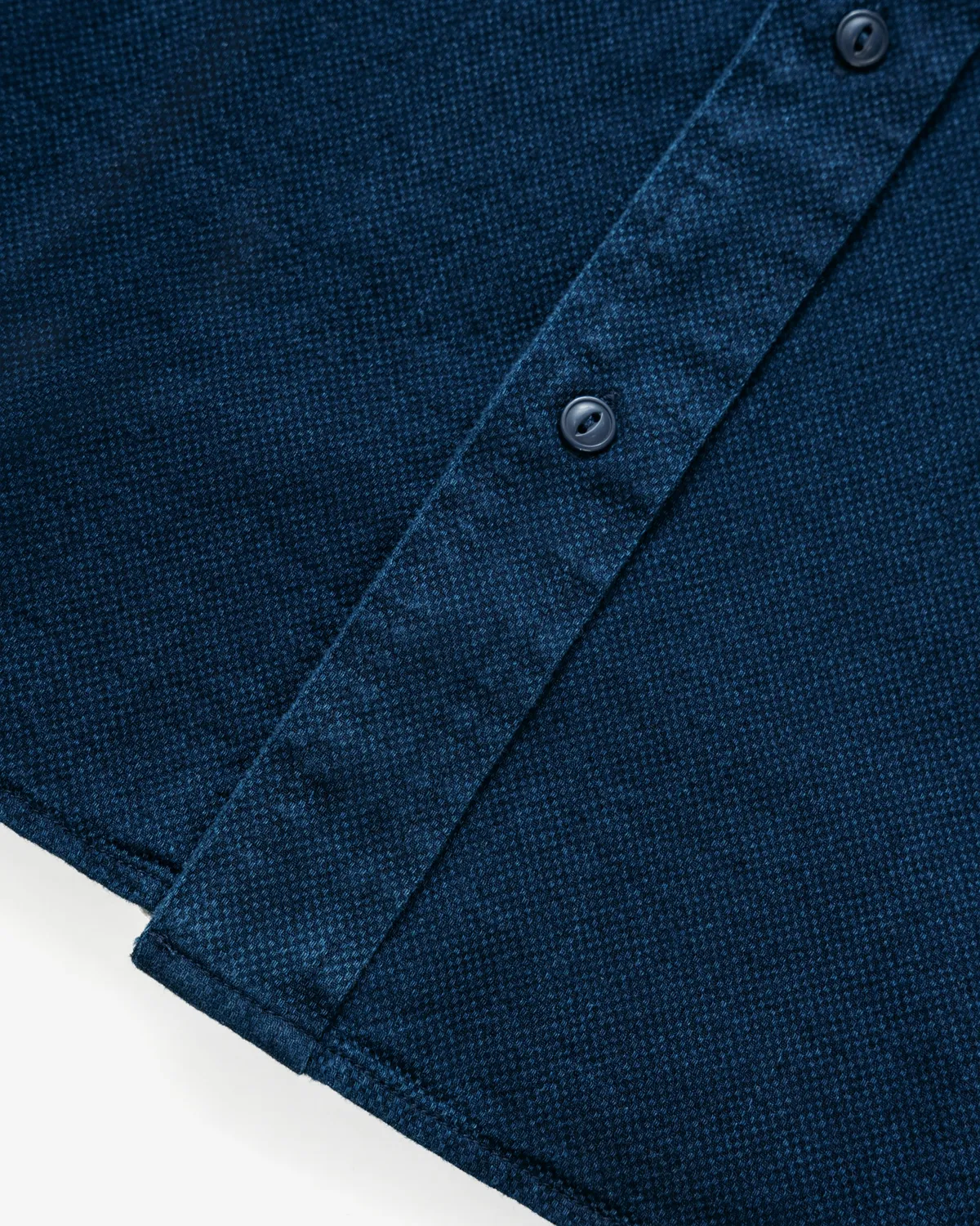 Schott NYC SS2308 arbeidsskjorte basketweave indigo