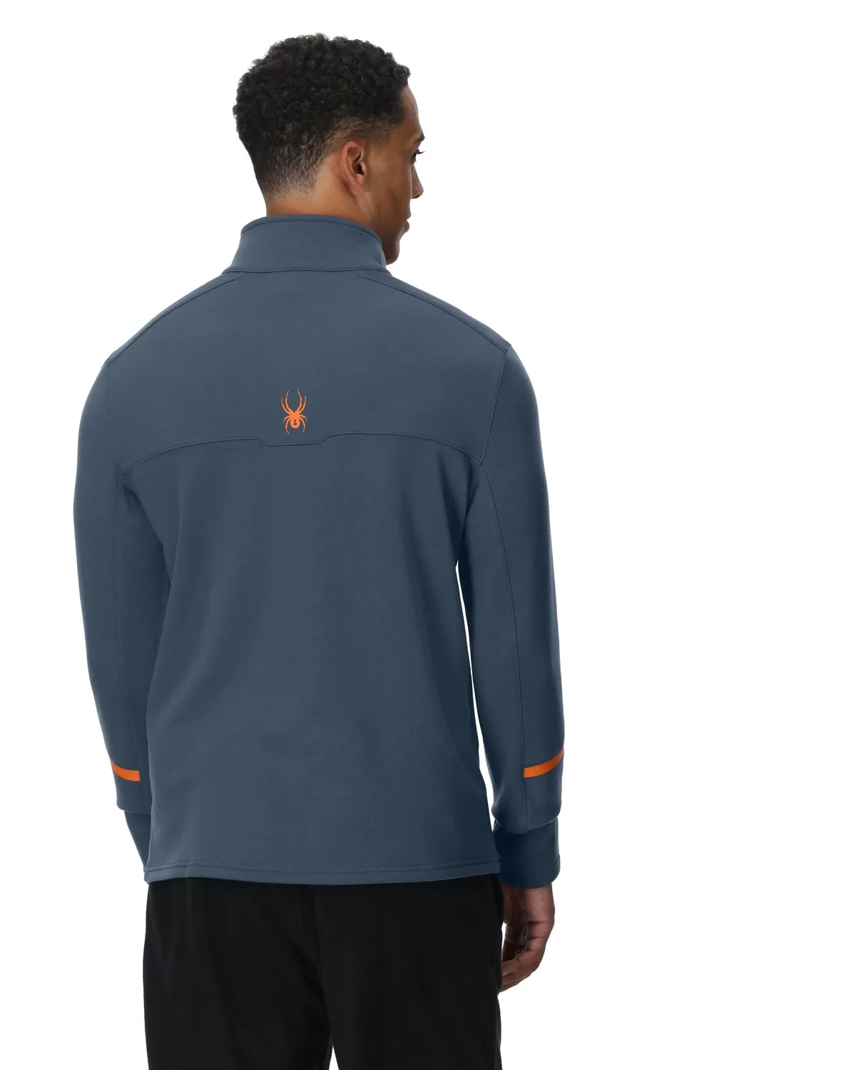 Spyder Speed Fleece Half Zip fleecejakke blå resirkulert