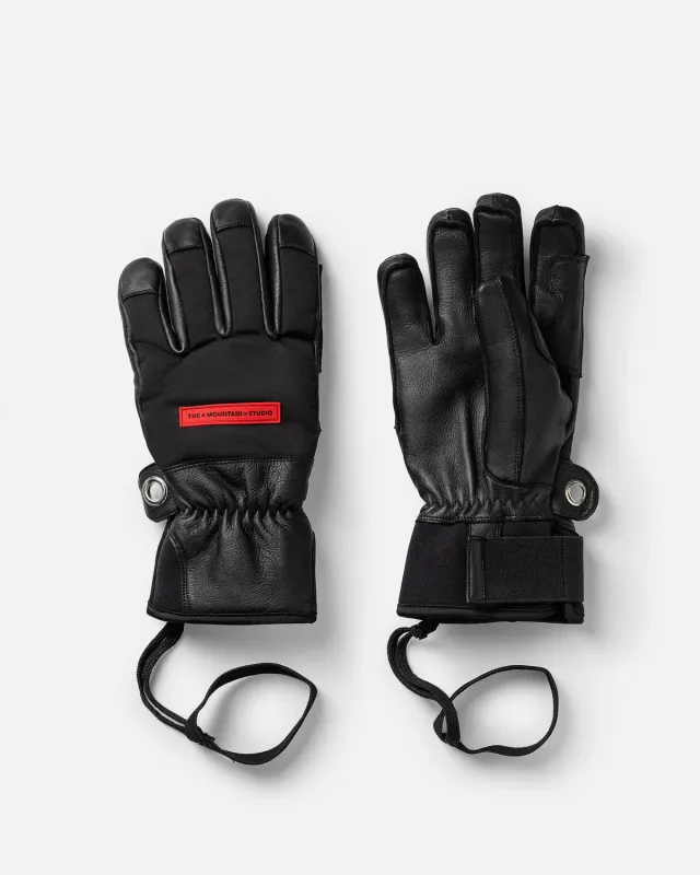 The Mountain Studio W-5 skihansker Black Onyx skinn