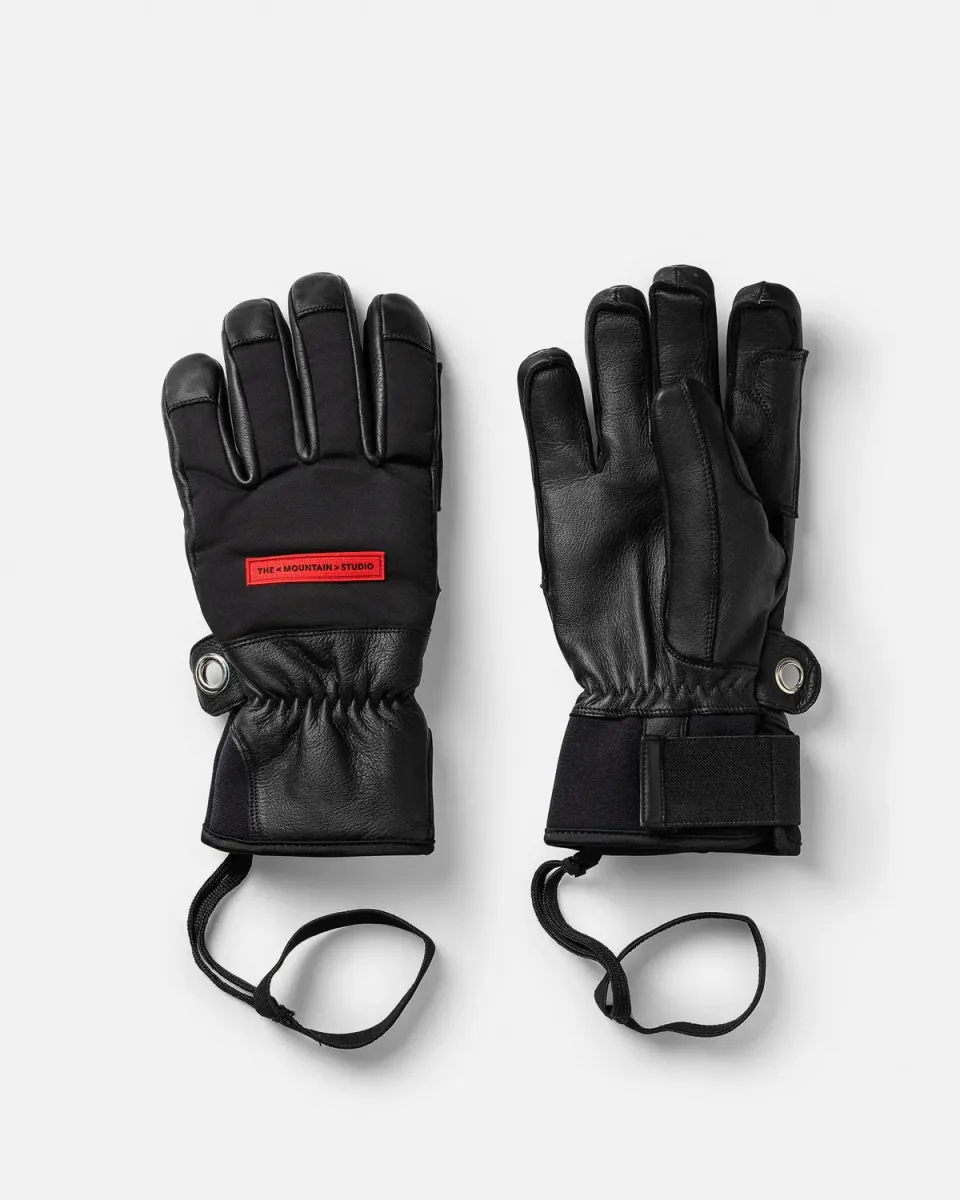 The Mountain Studio W-5 skihansker Black Onyx skinn
